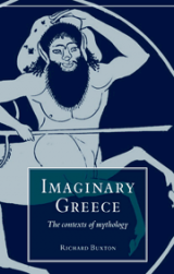 Book cover: Imaginary Greece, The contexts of Mythology